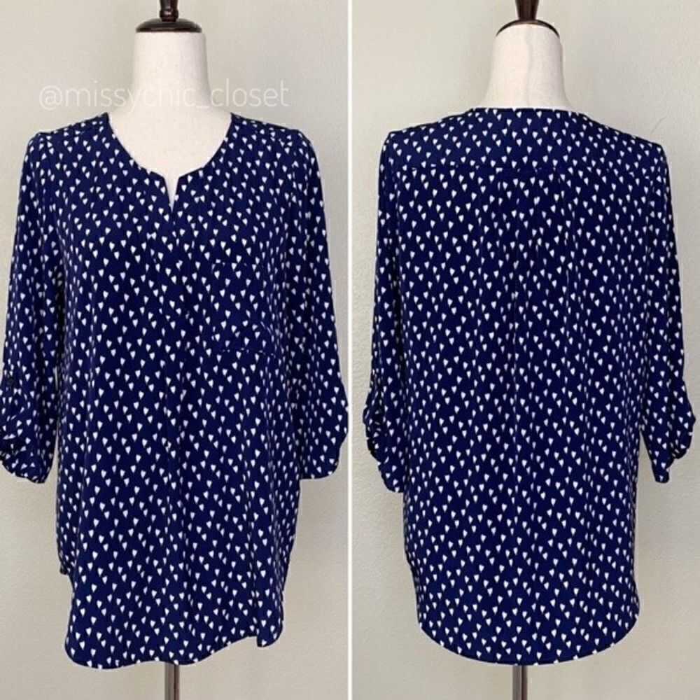 Pixley Size Small Tulip Print Women’s Tunic Top